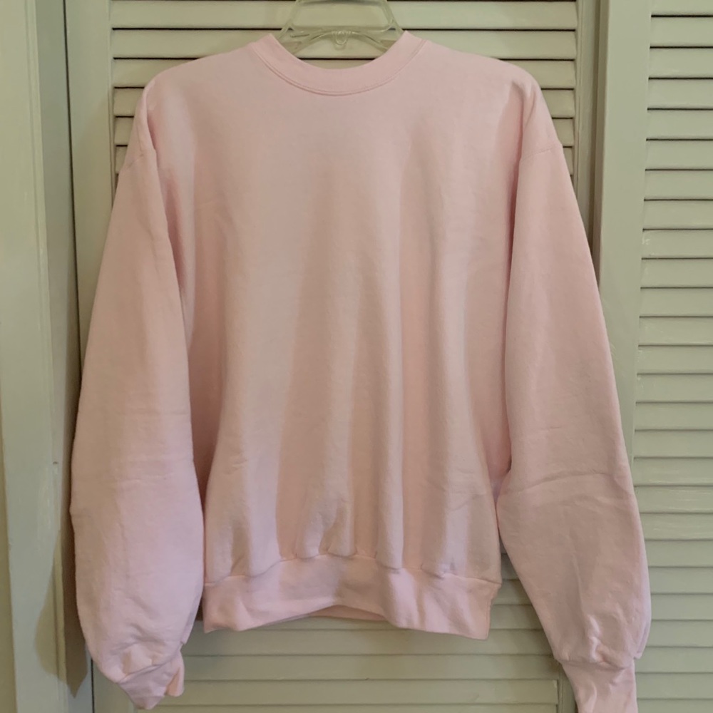 Hanes pink sweatshirt